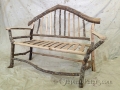 rustic arched Bench 1